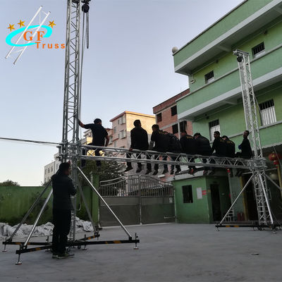 Aluminiowa kratownica LED do wyświetlania kratownic bramkowych do kabin Dj
