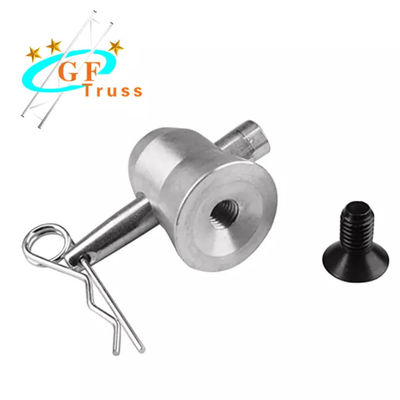 Aluminiowy łącznik półstożkowy z klipsami Kołki do płyty podstawy kratownicy Fit F34