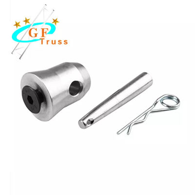 Aluminiowy łącznik półstożkowy z klipsami Kołki do płyty podstawy kratownicy Fit F34