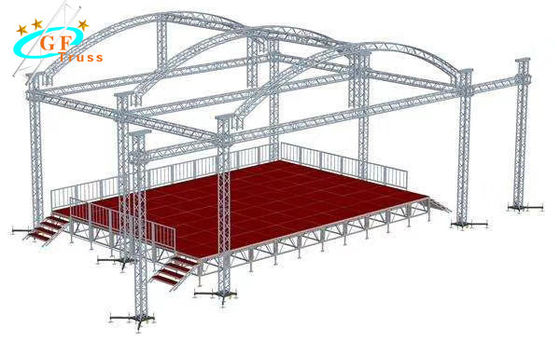 Aluminiowy głośnik 6082, szyna liniowa, głośnik z wiązką wiszącą