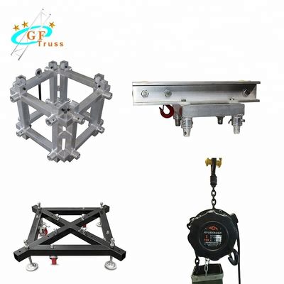 Spigot Aluminiowa scena oświetleniowa 290 * 290 mm Kratownica ekranu LED