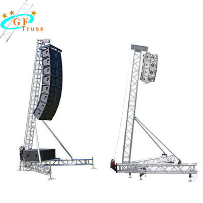 Dźwiękowa aluminiowa wieża podnosząca kratownicę PA Line Array dla głośnika