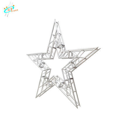 Aluminiowa kratownica oświetleniowa Pentagram do oświetlenia zewnętrznego Pokaż specjalne kształty