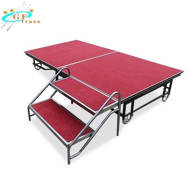 Składana, regulowana aluminiowa platforma 6082 T6