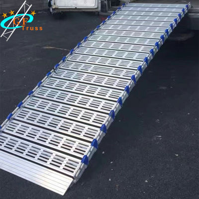 Przenośne schody rolkowe ze stopu aluminium 500 kg na imprezy plenerowe