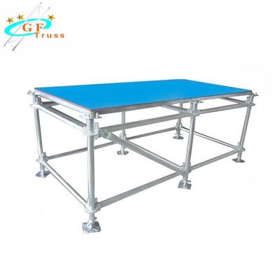 Składana przenośna platforma sceniczna o masie 750 kg / m2 18 mm
