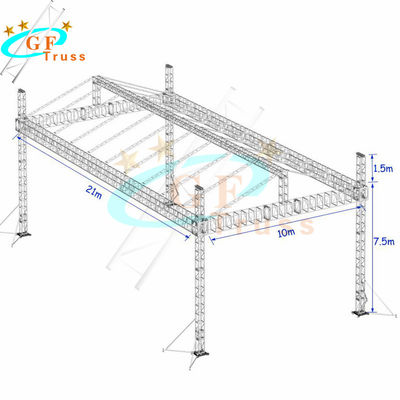 520 * 760 mm Kratownice do imprez plenerowych Aluminium 6061-T6