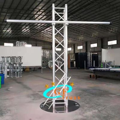 Spigot Aluminiowa kratownica oświetleniowa Rozpiętość bezpieczeństwa 50 * 3 mm Główna rura