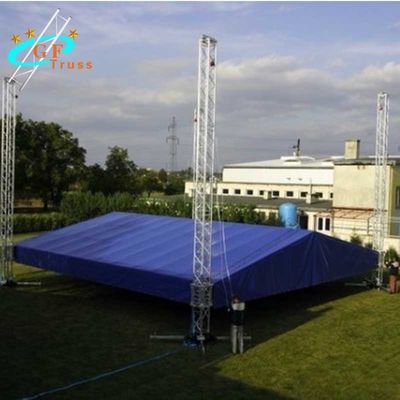 Wytrzymały trójkątny aluminiowy system kratownic dachowych na koncert