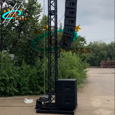 Aluminiowe wieże liniowe 6082-T6 typu Squire śrubowe