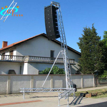 Dźwiękowa aluminiowa wieża podnosząca kratownicę PA Line Array dla głośnika