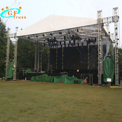 Aluminiowy system kratownicy dachowej 390 mm x 390 mm do występów scenicznych