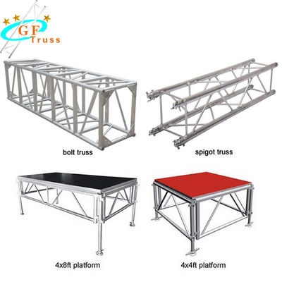 Max Span 30M aluminiowa kratownica czopowa Łatwa konfiguracja na koncerty