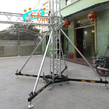 290 * 290 mm Aluminiowa kratownica z czopem na wystawę zewnętrzną