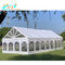 Przenośny biały namiot na zewnątrz z baldachimem wzmocniony 160g polietylenowym dachem