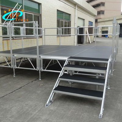 Przenośna aluminiowa składana platforma sceniczna T6 na pokaz imprez